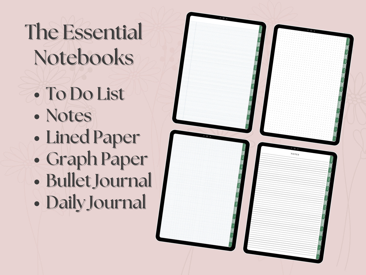 On The Green 2026 Digital Planner