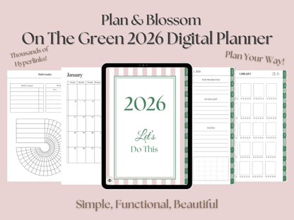 On The Green 2026 Digital Planner