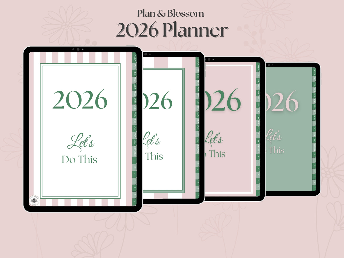 On The Green 2026 Digital Planner