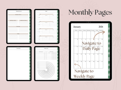 On The Green 2026 Digital Planner