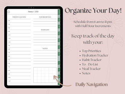 On The Green 2026 Digital Planner