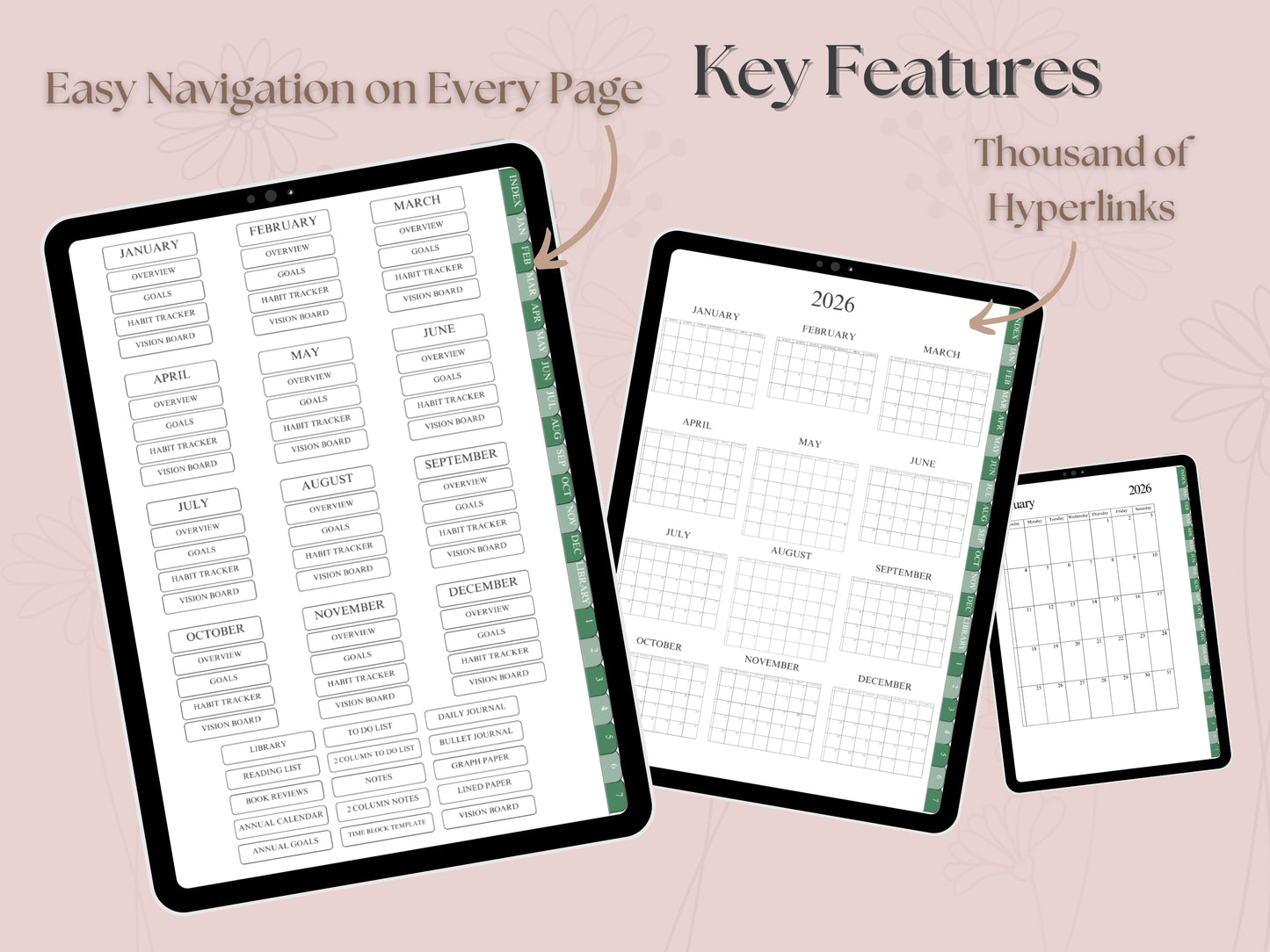 On The Green 2026 Digital Planner