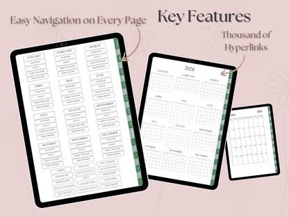 On The Green 2026 Digital Planner